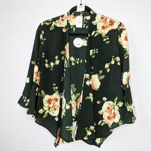 Floral Blazer, Size Medium